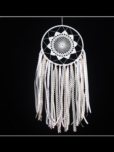 Dream Catcher <span class=keywords><strong>Macrame</strong></span>; Crystal Dream Catcher;Big Dream Catcher - Product Image 5