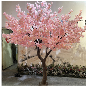 Tùy chỉnh lớn nhân tạo nhựa hoa anh đào cây nhân tạo cây lớn mô phỏng cây trong nhà cho khách sạn và landscapers - Product Image 2