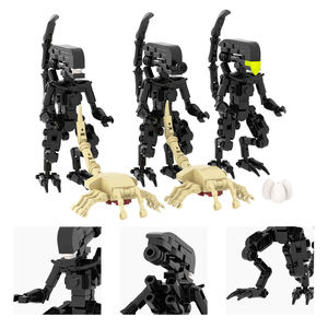 MOC briques MOC1565 337 pièces Alien personnage Mini bricolage blocs de construction ensembles éducatifs enfants jouets - Product Image 6