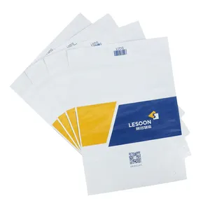 Hot Selling Virgin Pe Materiaal Kleurrijke Poly Mailer Koerier Verzending Tassen Met Logo Handvat