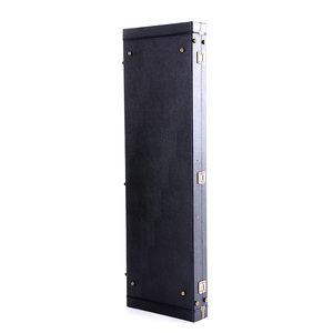 Custodia Rettangolare Personalizzata per Basso Elettrico con Esterno in Pelle PVC e Interno in Velluto per Strumenti Musicali, Protezione Rigida - Product Image 2