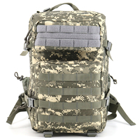 Sac à dos de sport imperméable 45L pour l'extérieur, sac tactique Molle, sac à dos tactique d'entraînement