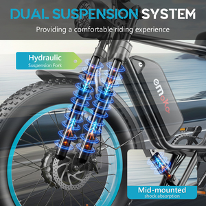 Vélo de montagne électrique le plus vendu en 2025, vélo électrique 2000w pour adultes, vélo électrique à gros pneus avec longue autonomie de batterie - Product Image 6
