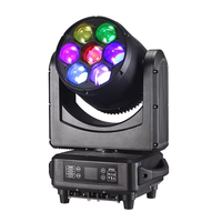 Projecteur de scène mobile à zoom 500W pour DJ, club, scène, LED avec contrôle DMX512, indice de protection IP33, couleurs RVB, CRI90, parc à thème, rouge
