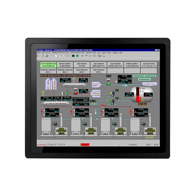 Touch Screen Industrial Pc Full Aluminum 10.4 12 15 17 19 Inch IP65 Fanless HMI All in One Computer Industrial Touch Panel Pc