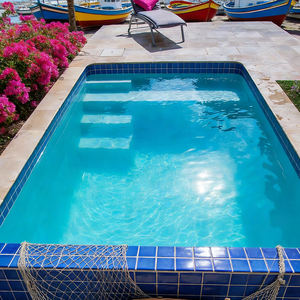 Piscine chinoise en fibre de verre, piscine enterrée, piscine semi-enterrée, piscine en acrylique, piscine ronde extérieure - Product Image 1