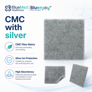 Pansements en gel CMC en argent médical Bluenjoy, soins des plaies, stérilisation, <span class=keywords><strong>pansement</strong></span> <span class=keywords><strong>Aquacel</strong></span> en fibre personnalisé pour plaies avancées - Product Image 2