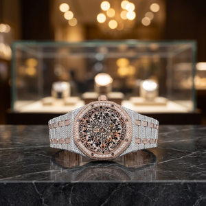 Reloj de Lujo con Forma de Tonneau, Cristal de Cuarzo, Esfera de 46 mm, Resistente al Agua, Cierre Desplegable, Unisex - Product Image 1