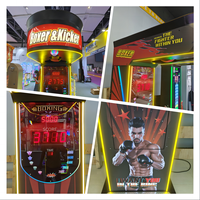 Jeux de sport d'intérieur personnalisés à pièces pour adultes Ultimate Big Punch Machine de jeu de boxe électronique Redemption Arcade Machine