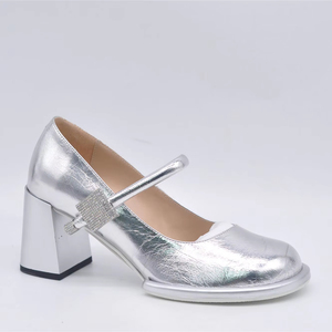 Fabricante personalizado elegante Marry Jane bombas sandalias para mujeres elegantes bombas de tacón alto perfecto para el verano - Product Image 1