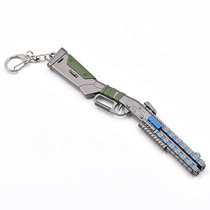 Offre Spéciale 16cm fusil de chasse modèle porte-clés de légendes <span class=keywords><strong>APEX</strong></span> personnalisé métal pistolet porte-clés Souvenir porte-clés pendentif pour la décoration - Product Image 3