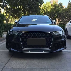 2016-2018 Grille de capot en nid d'abeille ABS <span class=keywords><strong>RS6</strong></span> pour <span class=keywords><strong>Audi</strong></span> A6 C7PA Grille avant Upgard <span class=keywords><strong>RS6</strong></span> Grill 2016 2017 2018 - Product Image 4