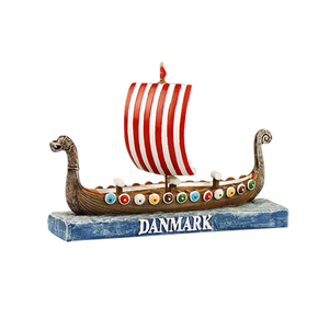 Figurine personnalisée en résine, souvenir nordique danois, Viking, <span class=keywords><strong>Sirène</strong></span>, Nyhavn, Décoration d'intérieur, Ornement de bureau 3D, Troll, Cadeau - Product Image 2