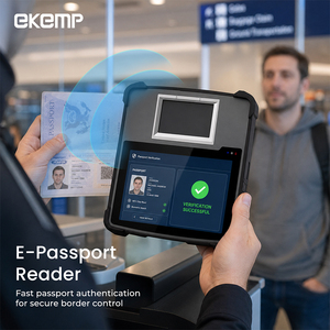 Tablette PC Android EKEMP T80F avec lecteur d'empreintes digitales et de reconnaissance irisienne pour <span class=keywords><strong>la</strong></span> Sécurité sociale et le Recensement - Product Image 5