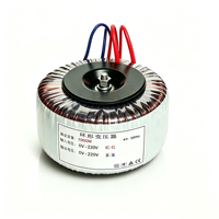 Transformateur toroïdal en cuivre pur 1000VA 50/60Hz 110V 240V Entrée 45-0-45V pour alimentation professionnelle et équipements Hi-Fi