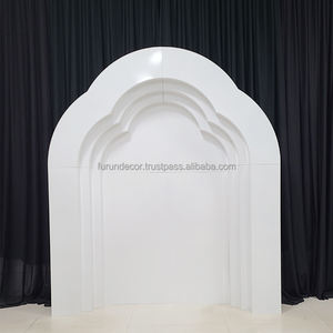 Offre Spéciale panneau d'arche de mariage multicouche en métal 3D de l'usine Furun décorations d'événement de fête - Product Image 3