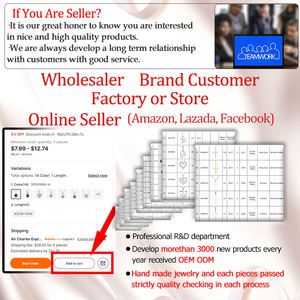 תליון זהב 925 נשים משובצת יהלום זהב סטרלינג שרף אפר אפר אפר אפר - Product Image 2