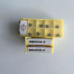 WCMX040208-SF Valax OEM Plaquette en carbure de tungstène Forme losange Haute qualité Outils de tournage CNC Fabriqués en Chine - Product Image 2