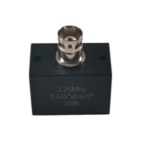 Sonde à ultrasons AWS à cristal normal 0,625*0,625/0,625*0,750 pouces 2,25 MHz pour détecteur de défauts par ultrasons