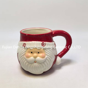 Enfants en céramique <span class=keywords><strong>noel</strong></span> en vrac grand père noël père noël tasse à café tasse avec couvercle en <span class=keywords><strong>gros</strong></span> - Product Image 3