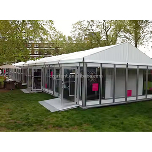 Giá tốt nhất đám cưới ngoài trời Nhà thờ marquee Lều 10x10 20x10 lớn màu trắng chapiteau thép 100 + người tổ chức sự kiện bên triển lãm thương mại lều - Product Image 1