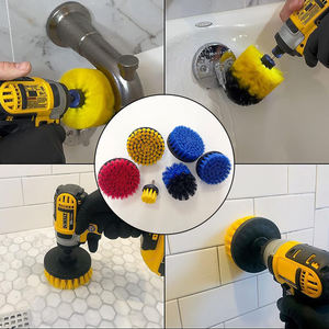 <span class=keywords><strong>Cepillo</strong></span> Eléctrico para <span class=keywords><strong>Taladro</strong></span>, Potente <span class=keywords><strong>Cepillo</strong></span> de Limpieza de Superficies, Accesorios para Limpiar Alfombras, Tapicería de Cuero, Llantas de Automóviles - Product Image 2