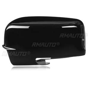 Replacement Car Reaview <b>Mirror</b> Cover <b>Shell</b> Caps for 2013-2018 Dodge RAM 1500 With Turn Sinal 68096199AF 68096198AH Glossy Black - Product Image 2