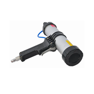 Pistolet à calfeutrer pneumatique <span class=keywords><strong>PNEU</strong></span> à cylindre à faible bruit de 310ml avec jauge Pistolet à calfeutrer PNEUMATIQUE de 310ml pour saucisses de 9 pouces - Product Image 5