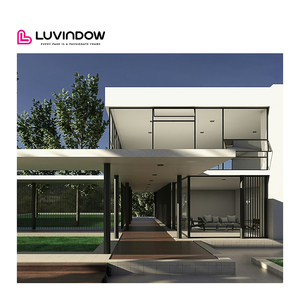 Ventana Abatible de Doble Acristalamiento con Marco Minimalista de Vidrio Completo, Rotura de Puente Térmico, Aluminio, Certificación Energy Star, para Exteriores, Baños y Villas - Product Image 6
