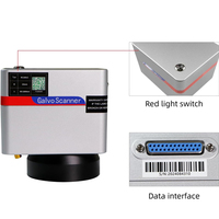 Tête de galvanomètre laser 1064nm 355nm 10600nm, scanner laser Galvo pour équipement de marquage et de gravure CO2 Nd:YAG UV