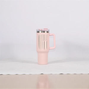Gobelet isotherme en acier inoxydable de 40 oz avec poignée laser, <span class=keywords><strong>première</strong></span> génération, pour voiture - Product Image 3
