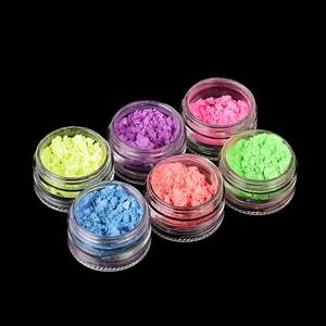 Nouvel arrivage Tour empilable Emballage <span class=keywords><strong>6</strong></span> couleurs Ensemble de poudre de pigment pour ongles en vrac Nail Art Gel Pigments pour vernis à ongles - Product Image 3
