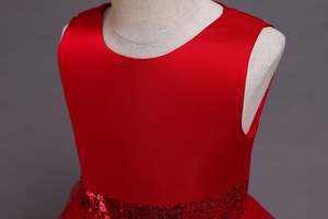 ชุดเดรสเจ้าหญิงพองฟูสำหรับเด็กผู้หญิง ออกแบบตามสั่ง ขายส่งจากโรงงาน เหมาะสำหรับการแสดงเปียโนบนเวที - Product Image 6