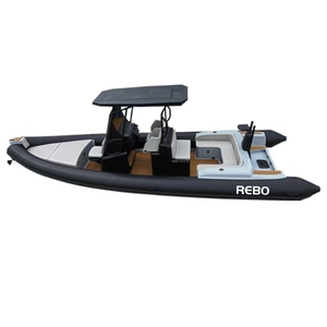 Bote de Surf CE de 24.6 pies de Alta Calidad, REBO, Doble Casco en Forma de V Profunda, de Policloruro de Vinilo/Hypalon/Fibra de Vidrio Oka, 760, para 13 Personas - Product Image 3