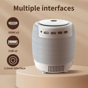 Proyector portátil H9 Android 11.0, 720P HD, 300 lúmenes, WiFi, enfoque eléctrico, proyector de video para cine en casa - Product Image 6