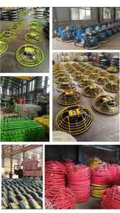 Machine à béton hélicoptère pour finition <span class=keywords><strong>de</strong></span> sols industriels, municipaux et <span class=keywords><strong>de</strong></span> parkings, alimentée à <span class=keywords><strong>l</strong></span>'essence, 42 pouces avec plateau flottant - Product Image 5