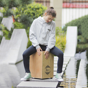 Caja de percusión de madera, pandereta portátil de viaje, tambor, fabricante IRIN Khun - Product Image 5