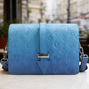 Bolso Bandolera de Cuero Repujado para Mujer, Bolso de Hombro Pequeño de Moda, Bolso de Mano para Dama con Correa Ajustable - Product Image 2