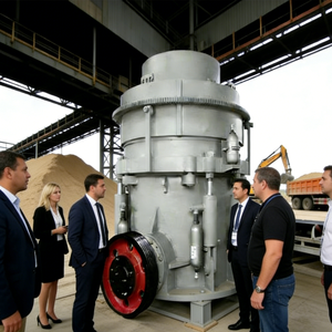 Trituradora de Cono Serie HP Lianying, Capacidad Máxima de 1200 t/h, Motor AC, Uso en Minería y Construcción, Monitoreo Remoto, Nueva - Product Image 3