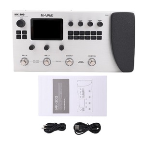 Processeur d'effets pour guitare M-VAVE, 120 modèles d'amplis, boîte à rythmes, interface MIDI, <span class=keywords><strong>Re</strong></span>-Amp, pédale multi-effets pour guitare - Product Image 2