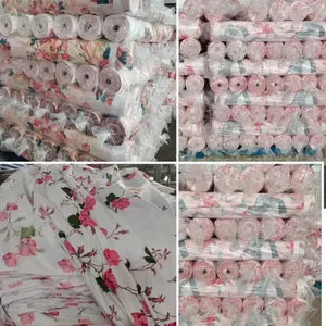 中国供应商向中东市场供应100% 涤纶织物床单印花面料