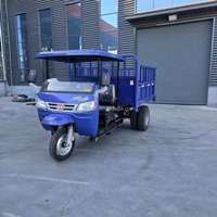 Tricycle utilitaire diesel robuste de 4 tonnes, idéal pour divers terrains, prix d'usine, bonne qualité, pour agriculteurs