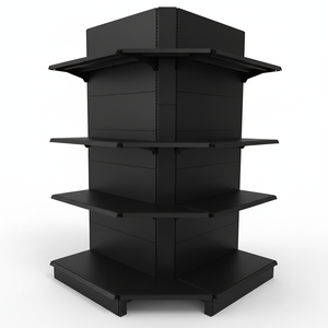 Estantería Metálica para Góndola de Supermercado, Fabricada en China, con Estante Externo de Esquina - Product Image 3