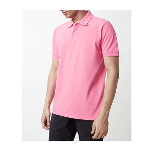 Haute qualité 100% coton 22 couleurs broderie imprimée personnalisée logo Oem polos vierges T-shirts polos pour hommes - Product Image 1