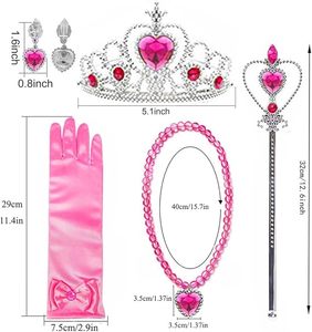 <span class=keywords><strong>Vestido</strong></span> de <span class=keywords><strong>Aurora</strong></span> para Niñas, Disfraz de Princesa para Halloween, Cosplay, Disfraz de Princesa, <span class=keywords><strong>Vestido</strong></span> de Fiesta de Cumpleaños con Accesorios - Product Image 4