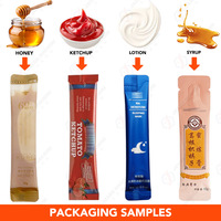 Machine d'emballage automatique multi-voies pour sachets de sauce tomate, sauce piquante, liquides visqueux, pâtes et ketchup