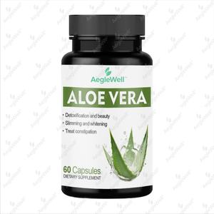 Aeglwell capsule organiche di Aloe Vera, sostenere l'intestino, l'apparato digerente e la salute della pelle, aiuta a mantenere un'equilibrata acidità dello stomaco - Product Image 1