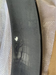 KM for Cayman Boxster 718 982 Models Wet Carbon Fiber Material Style Roof <strong>Spoiler</strong> Top Wing Rear <strong>Spoiler</strong> - Product Image 6