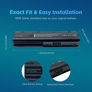 DM4 máy tính xách tay thay thế Pin 11.1V cho COMPAQ Presario CQ32/CQ42/CQ43 pavilion dm4/G4/G6/G7 Cổ Phiếu - Product Image 2