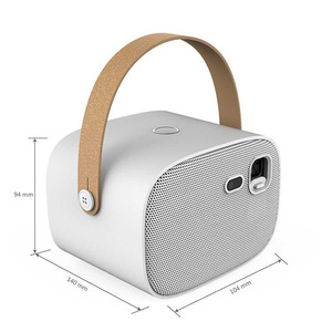 Mini Proyector Portátil M8 720P con Asa para Entretenimiento en Casa y al Aire Libre - Product Image 4